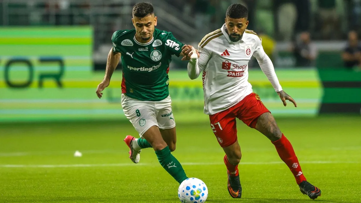 Palmeiras empata em casa com o Internacional e Abel Ferreira lamenta falta de inspiração